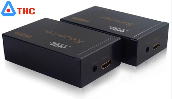 Bộ kéo dài tín hiệu hdmi 150m,HDMI extender 150m bằng cáp mạng Lan